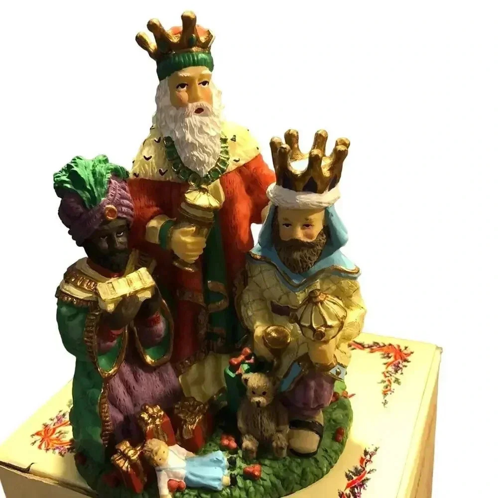Vintage 1995 International Santa Claus Collection The Three Magi Spain